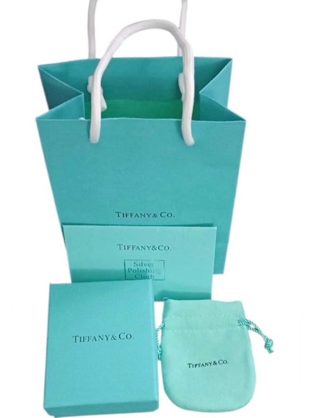 Return to Tiffany & Co. Heart Tag Stud Earrings in Sterling Silver, Mini - Picture 5 of 5